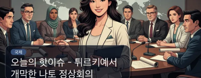 NATO, 32개 회원국으로 확대…7월6일 튀르키에 에서 공동 방위 강화 및 미래 안보 과제 추진