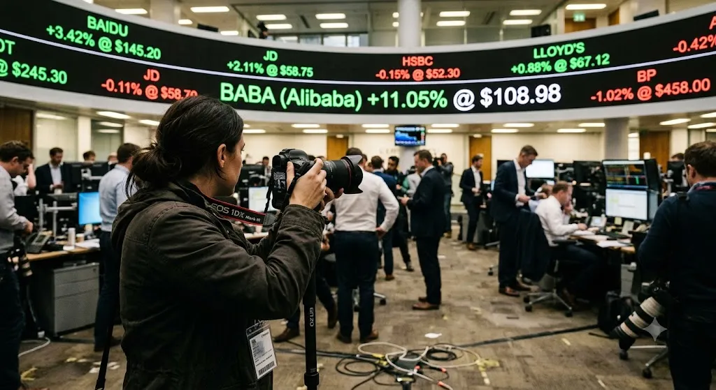 거침없는 알리바바, AI 실적 기대감에 11% 질주