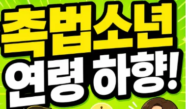 촉법소년 연령, 만 13세 미만으로 하향