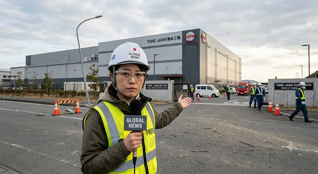 일본 강진, TSMC 공장 가동 중단…메모리 시장 