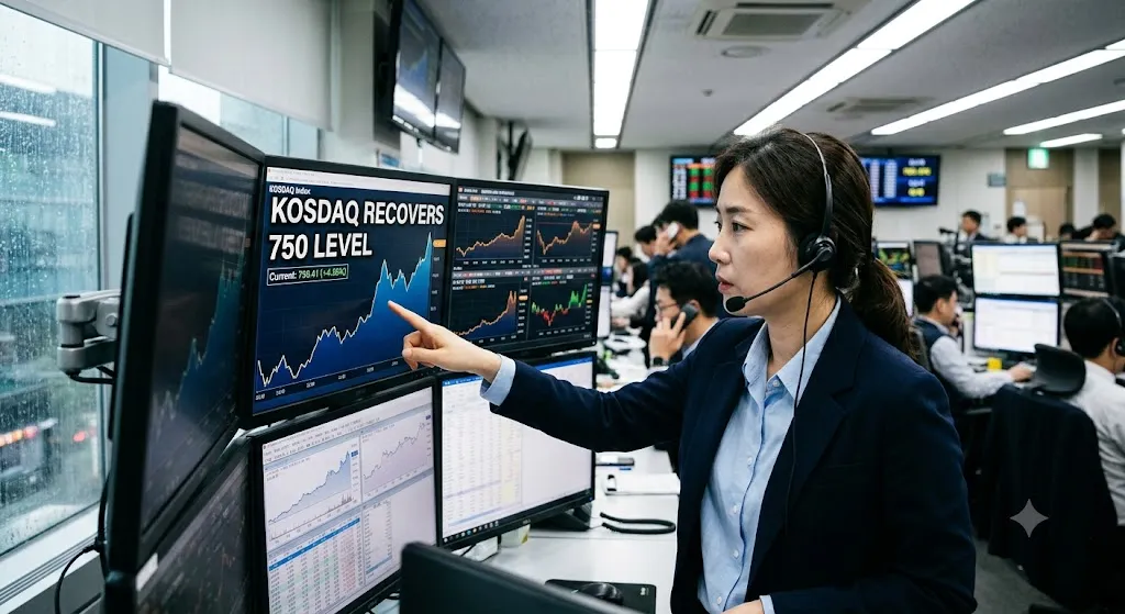 외국인 매도 속 코스닥 