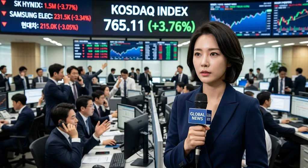 개장 초 상승세 꺾인 코스피…기관 매도 폭탄 