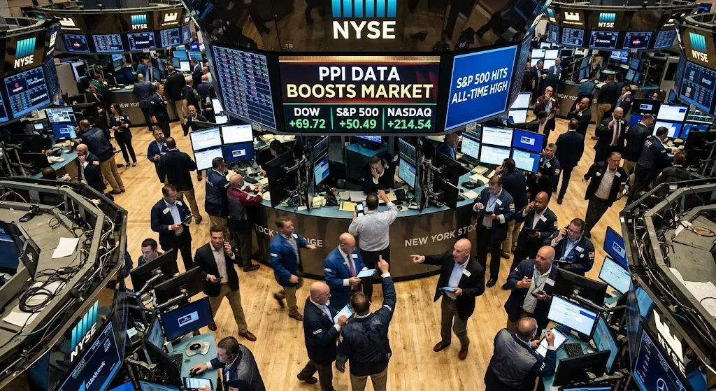 S&P 500, 또 신고가…PPI 둔화에 '숨통 트인' 뉴욕증시